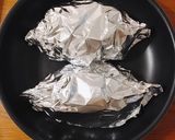 フライパンde♡白身魚と野菜のホイル焼き作り方4写真