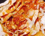 アサリと塩豚のトマトパスタ作り方5写真