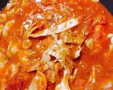 アサリと塩豚のトマトパスタ作り方7写真