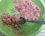 ミートボール　たこ焼き機で作り方1写真
