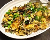 残り煮物で！リメイクひじきチャーハン☆作り方7写真