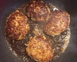 絶品♪照り焼きハンバーグ（ごぼう入り）作り方5写真