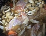 醤油麹だけ？！鶏ごぼう☆炊き込みごはん作り方3写真