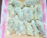 豚ロース肉で簡単　梅しそミルフィーユ巻き作り方4写真