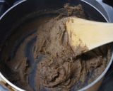 はったい粉の豆乳黒糖お練り作り方1写真