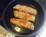 彩り野菜の肉巻き☆お弁当やおつまみにも♩作り方7写真