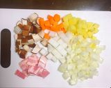 具だくさん！とろとろミネストローネ作り方1写真