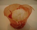 お花みたい✿生ハム手毬寿司作り方3写真