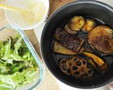 低糖質ふすま入りベジバーガー作り方1写真