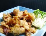 鶏皮のピリ辛甘ダレ炒め作り方5写真
