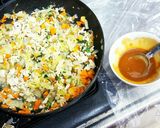 幼児食◎甘口中華◎鶏そぼろと野菜あんかけ作り方3写真