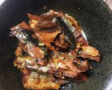 さんま蒲焼き缶詰でスピードおつまみ作り方2写真