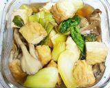 簡単♪チンゲン菜(小松菜)と揚げの煮浸し作り方9写真