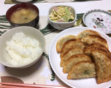 納豆とシソとチーズの揚げ餃子♡作り方5写真