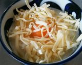 【男の手抜き料理】グラタン風卵チーズご飯作り方3写真