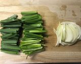 カリッとモチっと◇ニラチヂミ作り方1写真