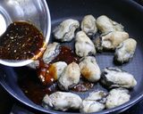 ぷっくり牡蠣のオイスターソース炒め作り方5写真