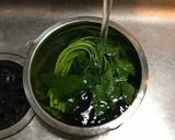 鶏スープで作る明日葉のおひたし作り方2写真
