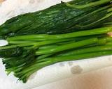 鶏スープで作る明日葉のおひたし作り方3写真