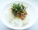 みぞれ納豆のさっぱり丼作り方4写真