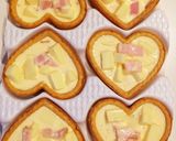 簡単♡ベーコンマヨチーズのハートキッシュ作り方6写真
