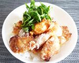 ささみ唐揚げと大葉のさっぱりボリューム丼作り方3写真