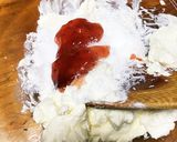 オレオクッキーで作る苺のレアチーズケーキ作り方3写真