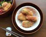 リメイク♡胸様deポテサラチーズ焼き♡作り方8写真