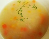 シチューの素でスープ♥作り方6写真