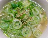 電子レンジで簡単☆ 白だし豆腐スープ♡作り方3写真