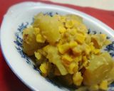 鍋に放置！さつま芋とコーン缶のミルク煮作り方4写真