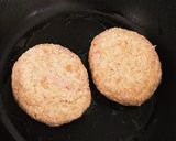 ヘルシー★豆腐&カニカマのハンバーグ♬作り方5写真