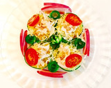 簡単♪くるくる棒々鶏風きゅうり巻き♬前菜作り方4写真