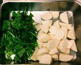 かぶと鶏肉団子の中華風ミルクスープ作り方2写真