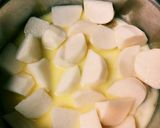 かぶと鶏肉団子の中華風ミルクスープ作り方7写真
