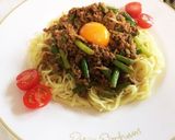 スタミナたっぷり☆汁なし肉味噌麺作り方5写真