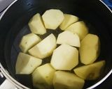 セロリの葉っぱで☆エコなポテトサラダ作り方1写真