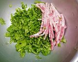 セロリの葉っぱで☆エコなポテトサラダ作り方3写真