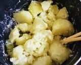 セロリの葉っぱで☆エコなポテトサラダ作り方4写真