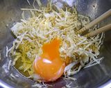 レンジで簡単！カップでキャベたま作り方2写真