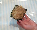香ばしい！焼きご飯海苔せんべい作り方3写真