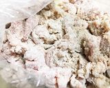 豚薄切り肉のから揚げ丼作り方2写真