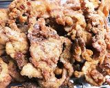 豚薄切り肉のから揚げ丼作り方3写真