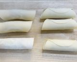 簡単！ウインナーと大葉の餃子の皮巻き作り方7写真