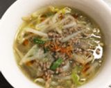 白ネギたっぷり食べるスープ作り方14写真