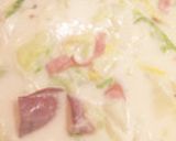 m白菜とベーコンの中華クリーム煮作り方48写真