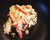 蟹のトマトクリームパスタ作り方4写真