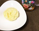 後期離乳食。コーンとチーズのＨＭ蒸しパン作り方8写真