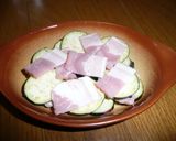 簡単☆なすとベーコンのトマチーグラタン♪作り方2写真