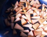 チョコとリンゴとナッツのパウンドケーキ作り方1写真
